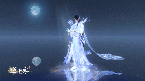 《逆水寒手游》全新背挂幻海明光外观一览