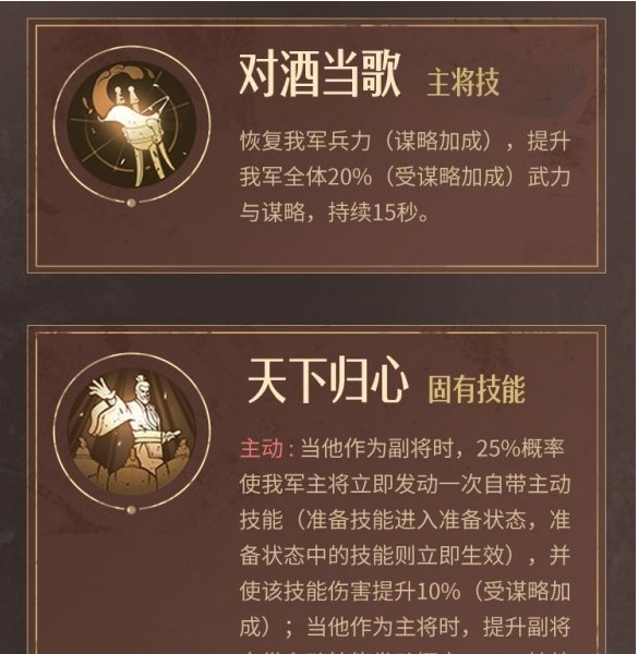 《重返帝国》乱世枭雄技能阵容搭配攻略