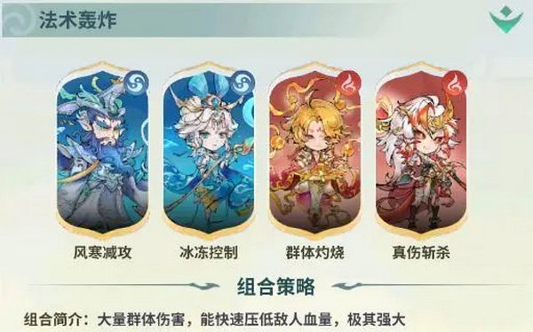 《翻滚吧天神》最强阵容推荐最强阵容如何搭配4