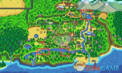 《星露谷物语》虹鳟鱼收集攻略