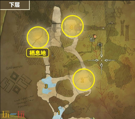 怪物猎人荒野稚影蜘蛛地图位置 掉落素材介绍