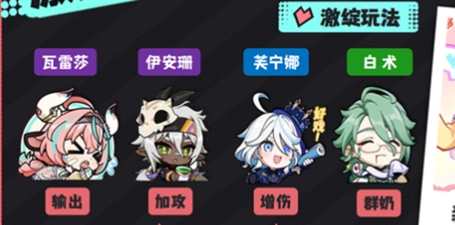 原神瓦雷莎雷激绽队阵容怎么搭配