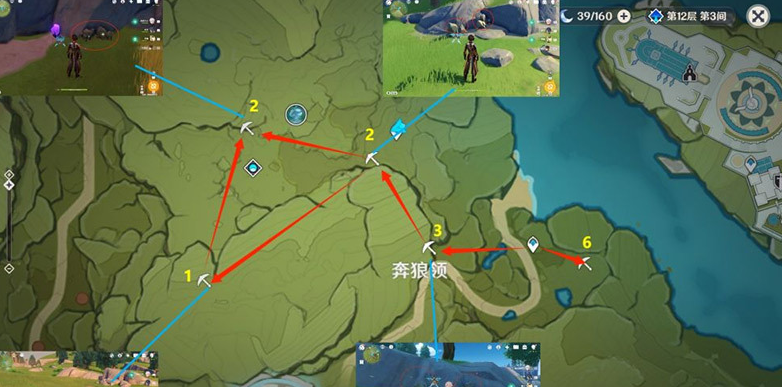 原神白铁块50块快速收集方法