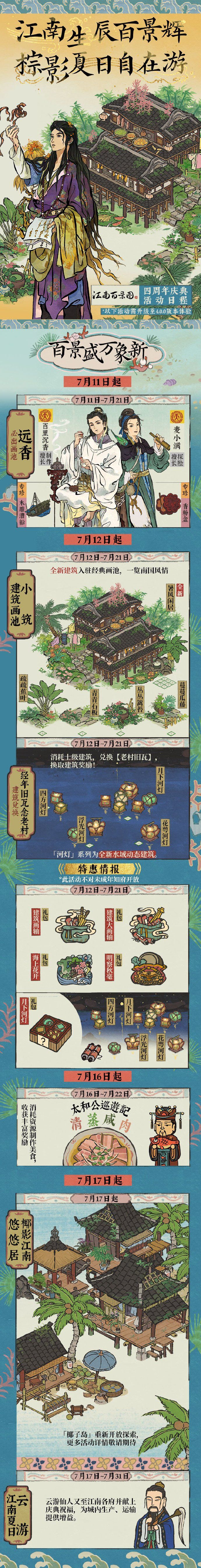 《江南百景图》四周年活动玩法内容介绍