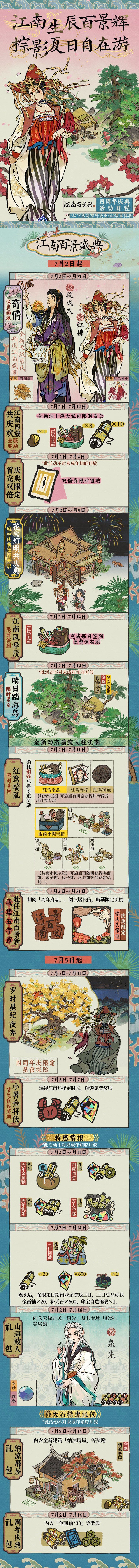 《江南百景图》四周年活动玩法内容介绍