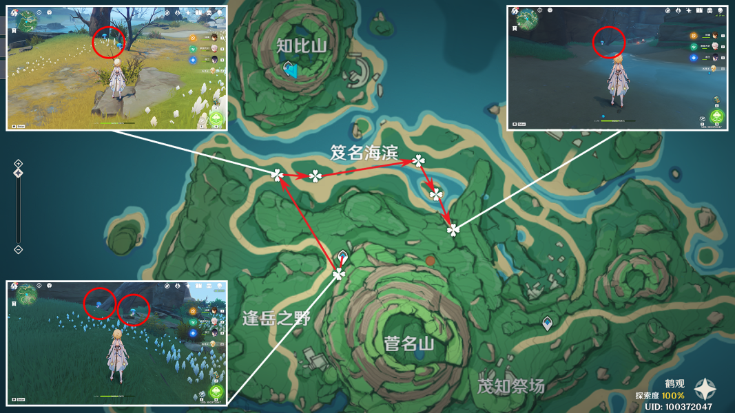 原神幽灯蕈采集位置介绍4