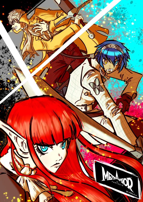 《暗喻幻想：ReFantazio》同人插画展示创意满满8