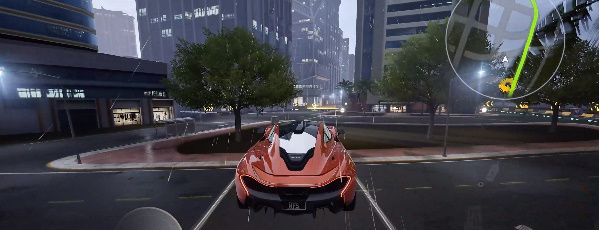 《*飞车集结》雨中城跑图技巧