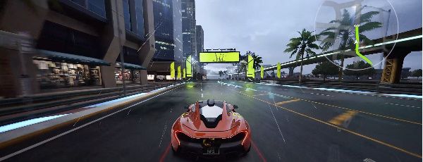 《*飞车集结》雨中城跑图技巧
