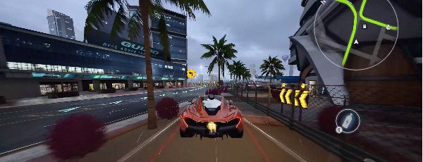 《*飞车集结》雨中城跑图技巧