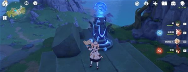 《原神》危危岛元素方碑解密攻略