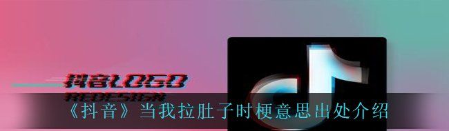 《抖音》当我拉肚子时梗意思出处介绍