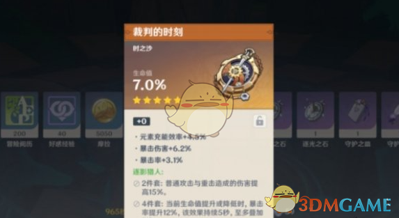 《原神》那维莱特圣遗物属性推荐