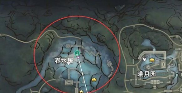 《永劫无间手游》龙隐洞天汤泉眼位置