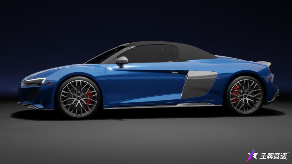 超跑开进《*竞速》 沉浸式提车“奥迪R8 Spyder V10”