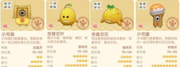 摩尔庄园怪物分布在哪