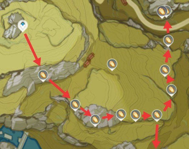 《原神》石珀快速采集路线推荐