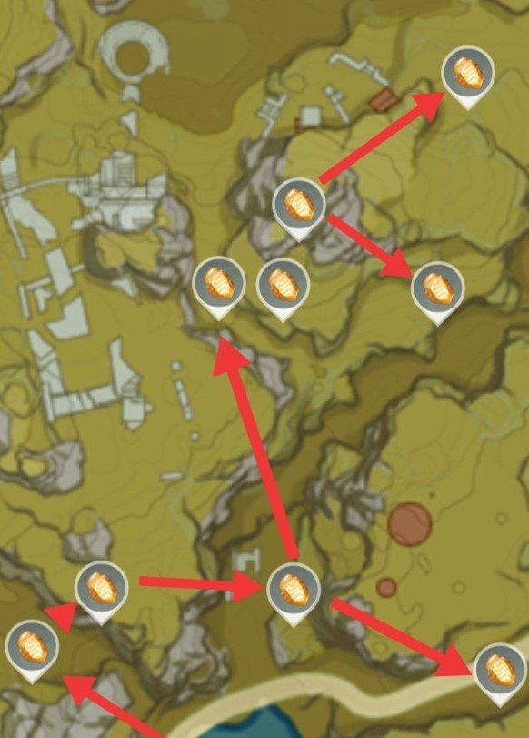 《原神》石珀快速采集路线推荐