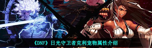 《DNF》日光守卫者克利宠物属性介绍