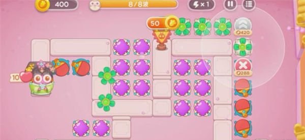 《保卫萝卜4》秋妃传第12关攻略