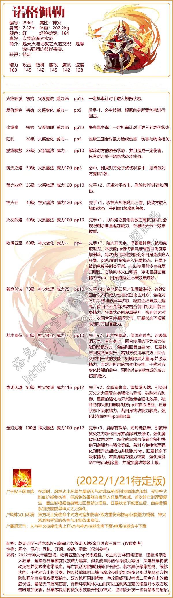 洛克王国诺格佩勒技能表_诺格佩勒技能表分享