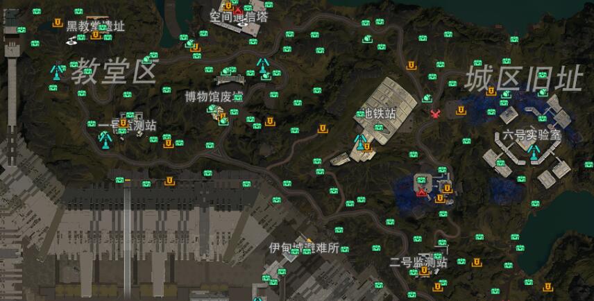 星球重启伊甸城全宝箱位置汇总_星球重启伊甸城宝箱位置图示