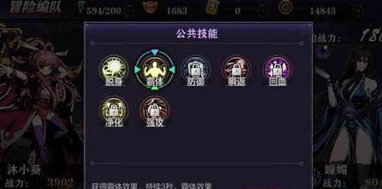 《影之刃2》公共技能介绍