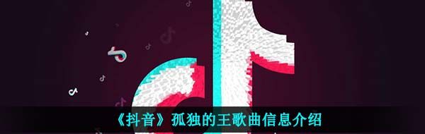 《抖音》孤独的王歌曲信息介绍