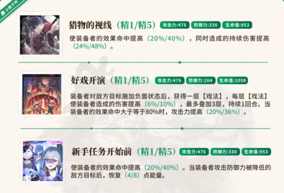 崩坏星穹铁道黑天鹅光锥选择推荐图三