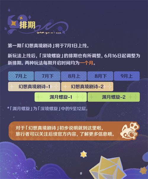 《原神》4.7幻想真境剧诗怎么玩