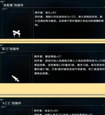 《硬核机甲启示》紫配件一览