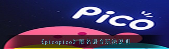 《picopico》匿名语音玩法说明