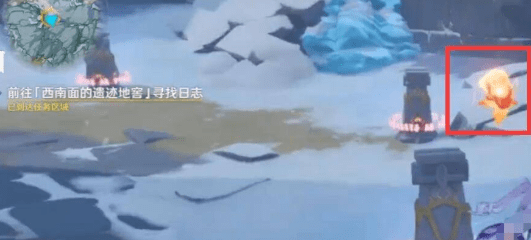 《原神》覆雪之国西南面的遗迹地窖解锁方法
