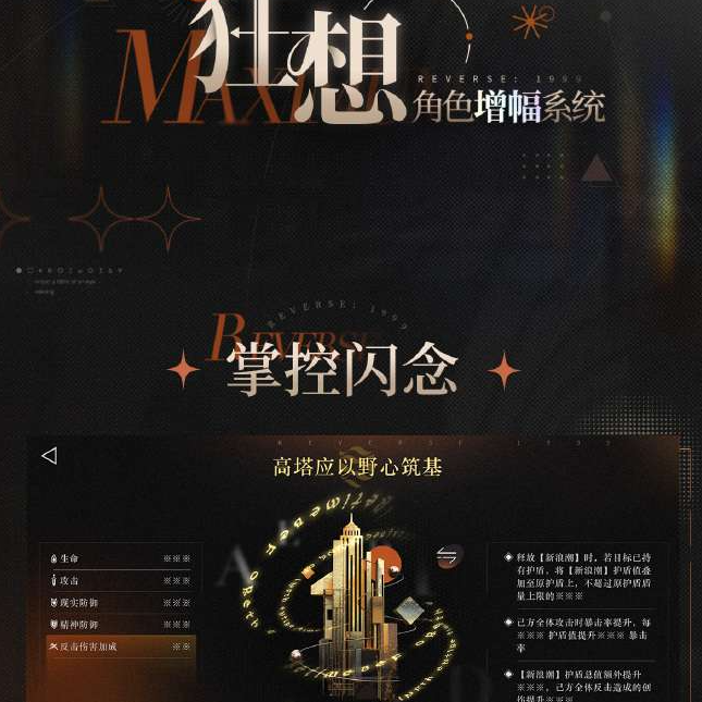 《重返未来1999》角色增幅系统狂想玩法