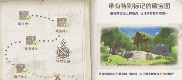 《原神》明冠峡特殊宝藏位置分享
