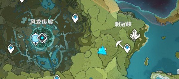 《原神》明冠峡特殊宝藏位置分享