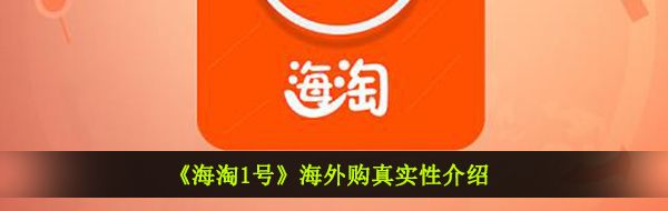 《海淘1号》海外购真实性介绍