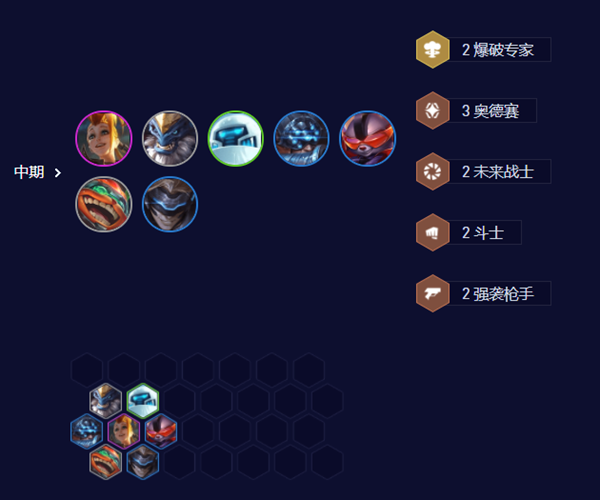 云顶之弈s3.5暴力金克斯阵容怎么搭配图四