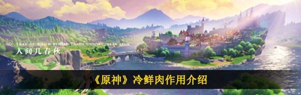 《原神》冷鲜肉作用介绍