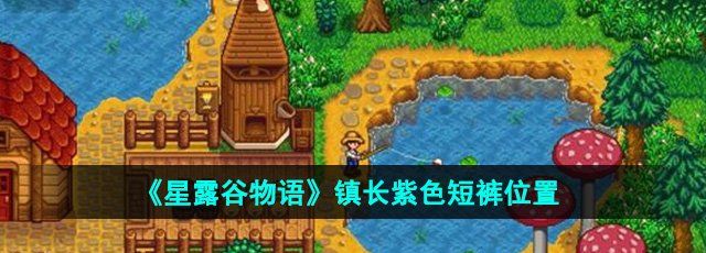 《星露谷物语》镇长紫色短裤位置
