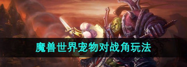 《魔兽世界》宠物对战角玩法