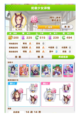 《闪耀优俊少女》同时5张协助卡进行训练攻略图二