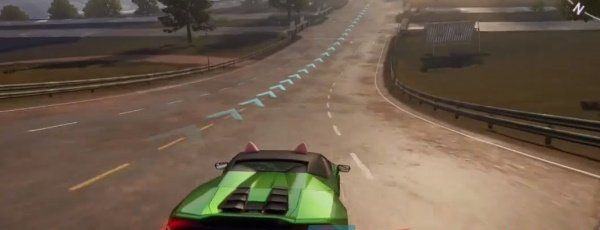 《*飞车集结》螺旋公路跑图攻略