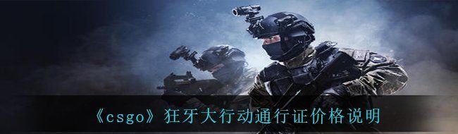 《csgo》狂牙大行动通行证价格说明