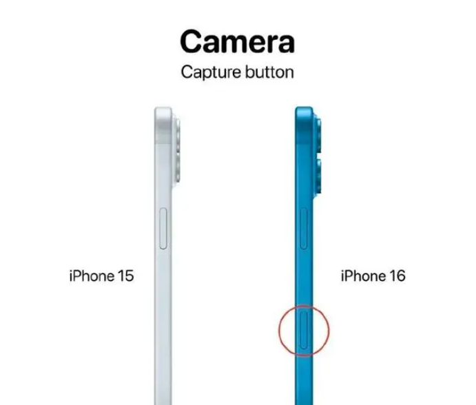 iPhone16和iPhone15区别介绍