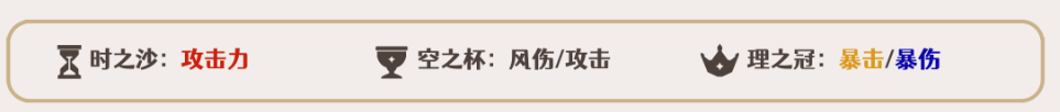 原神魈圣遗物怎么搭配3