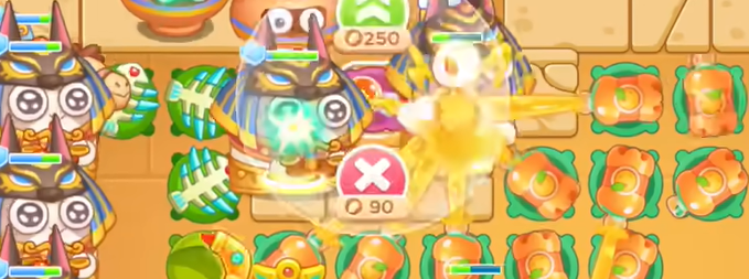 《保卫萝卜4》法老归来第90关通关攻略