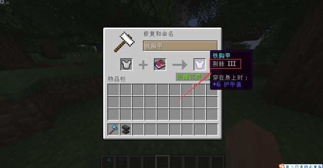 我的世界荆棘附魔书怎么用_MC荆棘附魔书使用方法