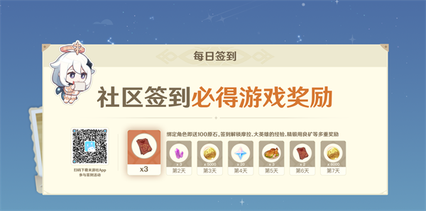 原神签到奖励有什么-原神每日签到奖励汇总图五
