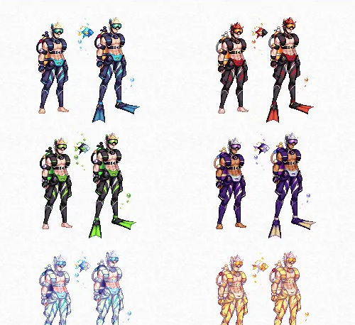 《DNF》2024年夏日套角色装扮展示